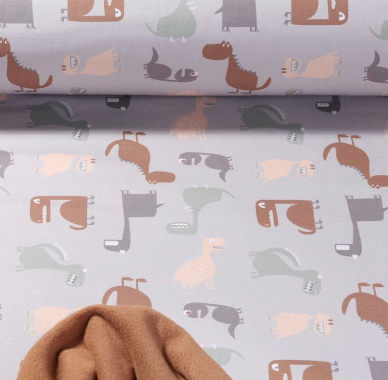 Rainys pants, vzorec , dinozavri