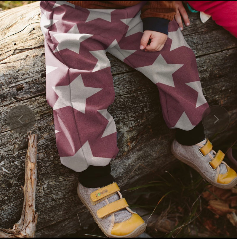 Rainys pants, vzorec , zvezdice
