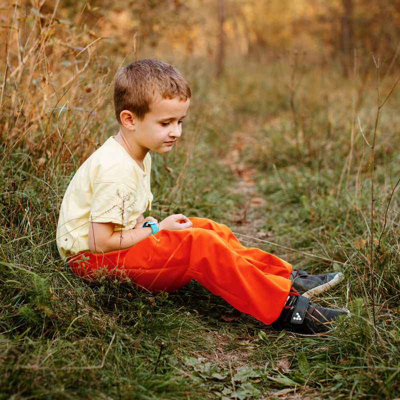 Rainys pants, enobarvne, oranžna