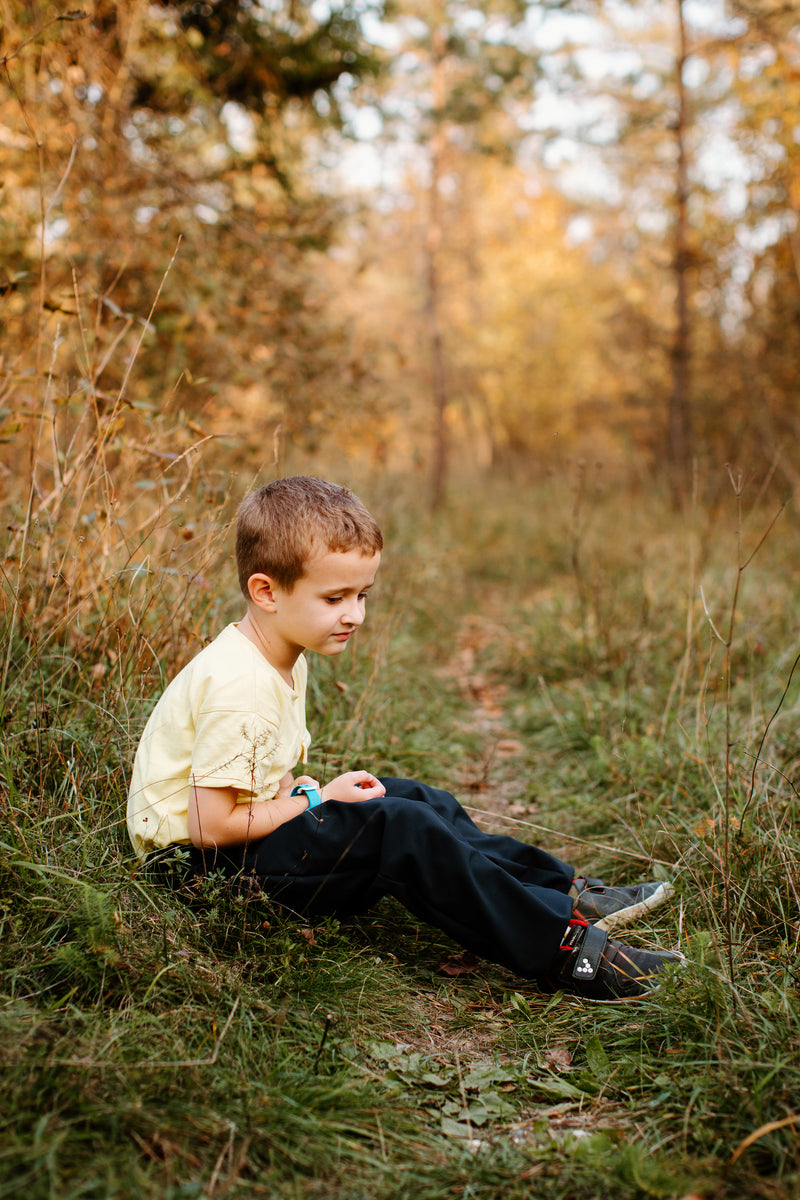 Rainys pants, enobarvne, črna