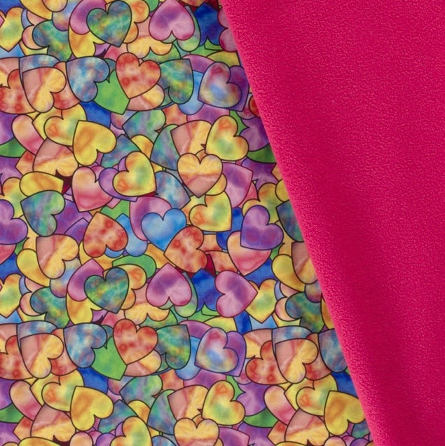 Rainys pants, vzorci, srčki